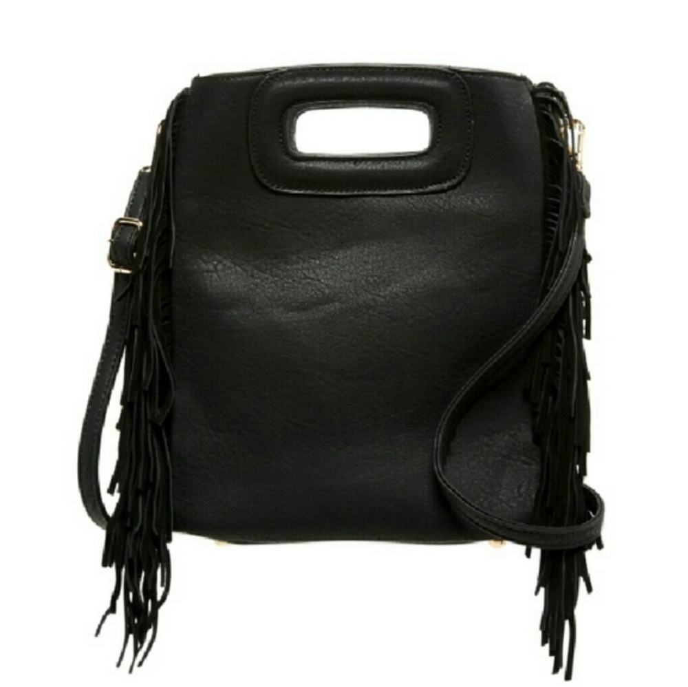 Honora Fringe Leather Crossbody